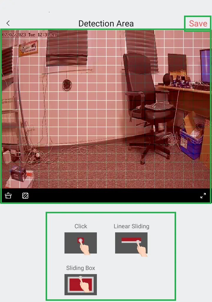zintronic How To Configure Push Alarms On Bitvision App - Setting alarm area and alarm period 3