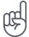 NOKIA 105 Mobile Phone User Guide - Finger icon