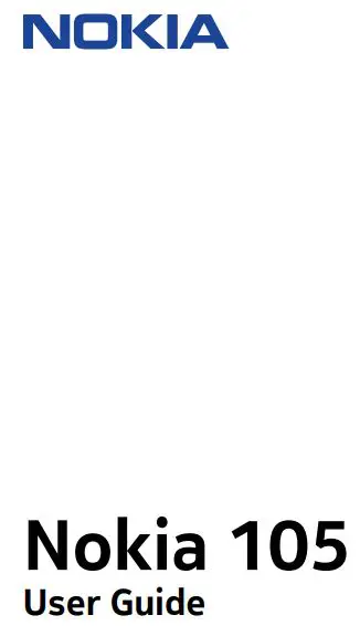 NOKIA 105 Mobile Phone User Guide
