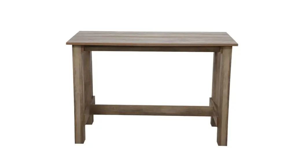 Jaxpety Hg61g0963 Rustic Counter Height Dining Table Solid Wood Desk User Manual