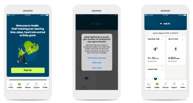 MyPhonak Hearing Aid App 13