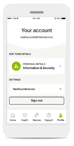 MyPhonak Hearing Aid App 28
