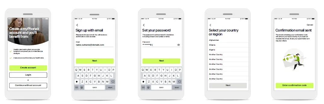 MyPhonak Hearing Aid App 3