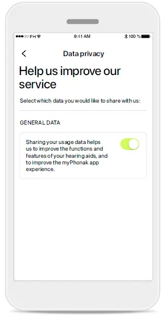 MyPhonak Hearing Aid App 30