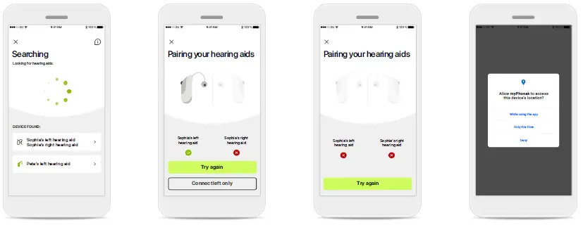 MyPhonak Hearing Aid App 6