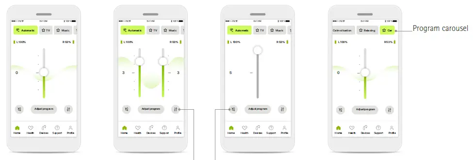 MyPhonak Hearing Aid App 7