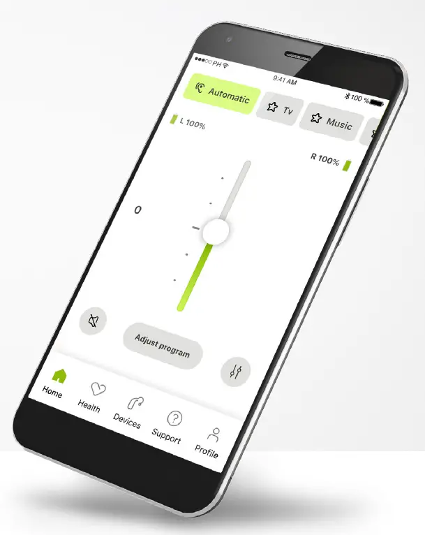 MyPhonak Hearing Aid App