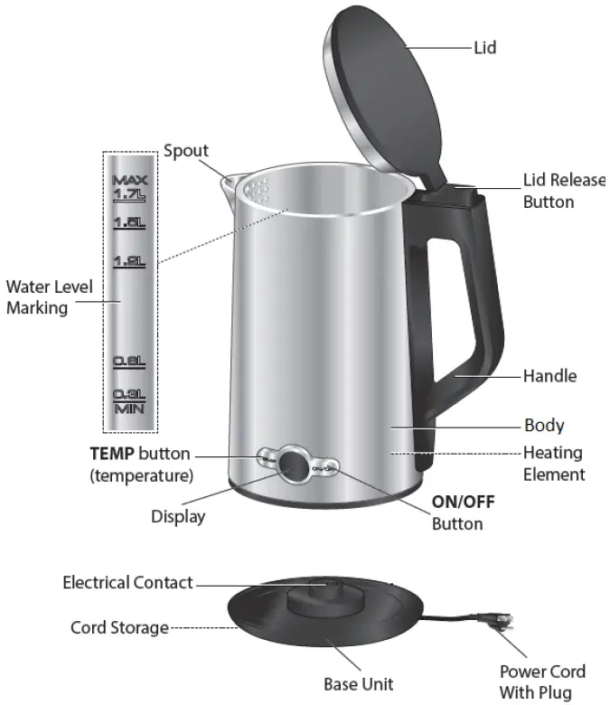 ARDESTO EKL-X52E Electric Kettle 01