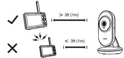 vtech VM350 Full Color Video Monitor User Guide - The default volume of your parent unit