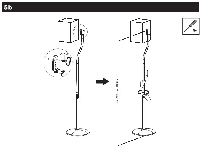 alza-ergo-APW-EGSM320B-Audio-Mount-fig-8