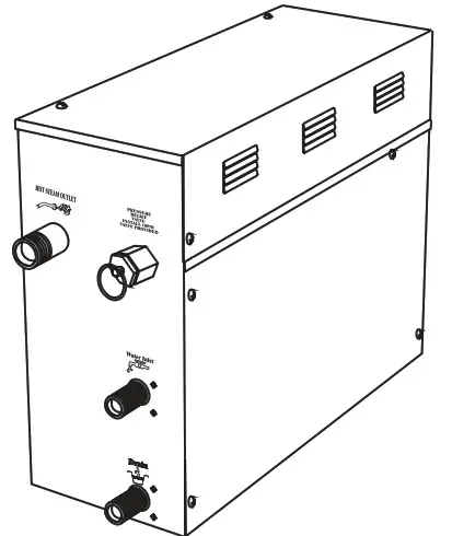 VIDALUX Vida 3kwGen 3kw Steam Room Generator - cover