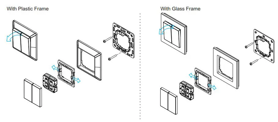 Zigbee Green Power Switch SR-ZGP2801K4-FOH Installation Guide - Installation