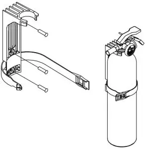 INSTALL THE MOUNTING BRACKET ON A WALL