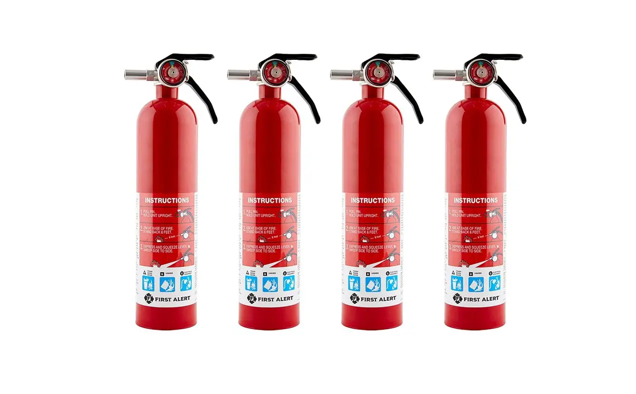 First Alert Fe5gr Dry Chemical Fire Extinguisher User Manual