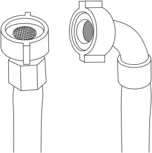 Inlet hose