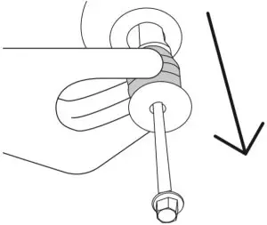 Removing Transit Bolts
