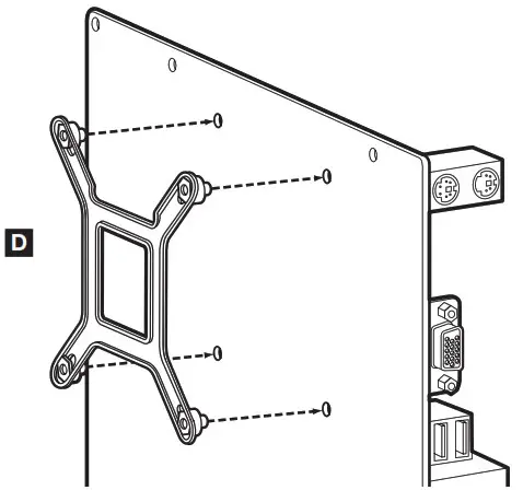CORSAIR H100i Elite LCD Extreme Performance LCD Liquid CPU Cooler - Intel Backplate