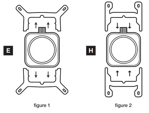 CORSAIR H100i Elite LCD Extreme Performance LCD Liquid CPU Cooler - Mounting Bracket