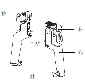 Godox ML60Bi Bi-color LED Video Light-Handle