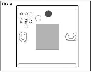 FIG 1 Low Voltage 12VDC control wires