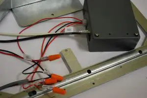 FIG 3 Low Voltage 12VDC control wires