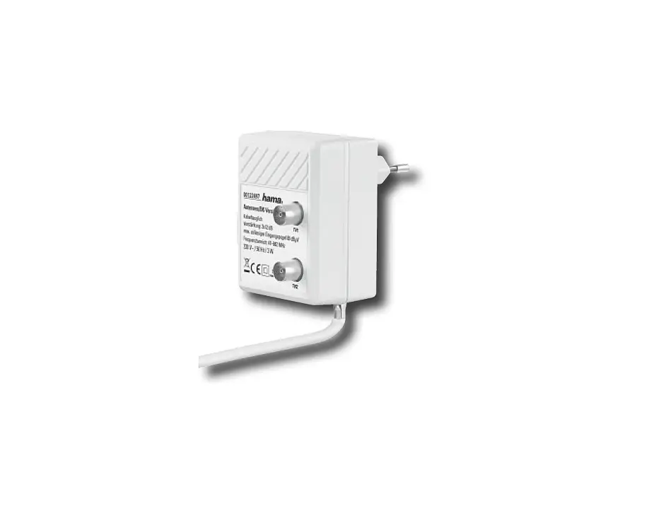 Hama 00122497 2x 12 Db Catv Amplifier Instruction Manual