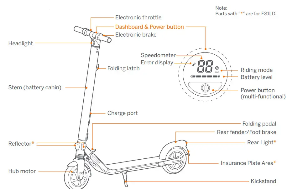 SEGWAY K014P1136 A0 S Plus Smart Sel Balancing-