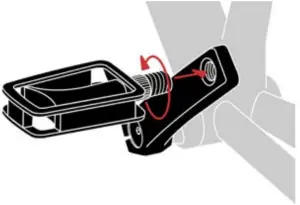 LeKKeR Jordaan 3 Speed Mens Bike - LEFT pedal