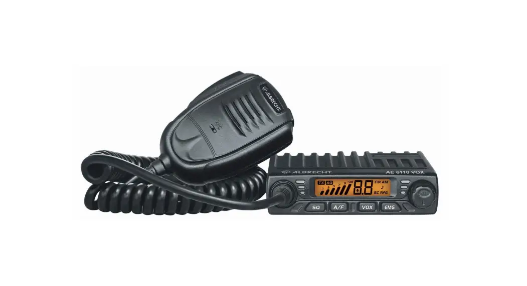 Albrecht 4010507032080 Ae 6110 Vox Cb Radio User Manual