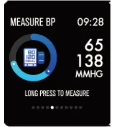 Denver SW-170 Smartwatch - Blood pressure monitor