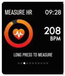 Denver SW-170 Smartwatch - Sleep monitor