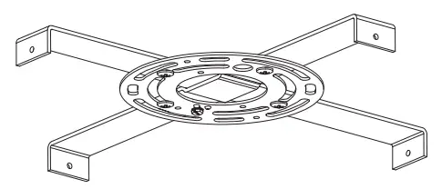 artika ORA5L HD2 Oracle 5 5 light LED Pendant - Mounting bracket