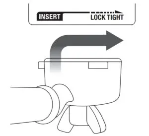 INSERTING THE PORTAFILTER