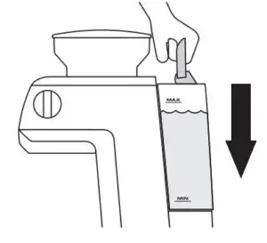 FILLING THE WATER TANK