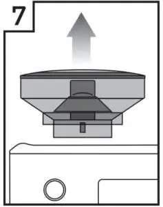 CLEANING THE CONICAL BURR GRINDER