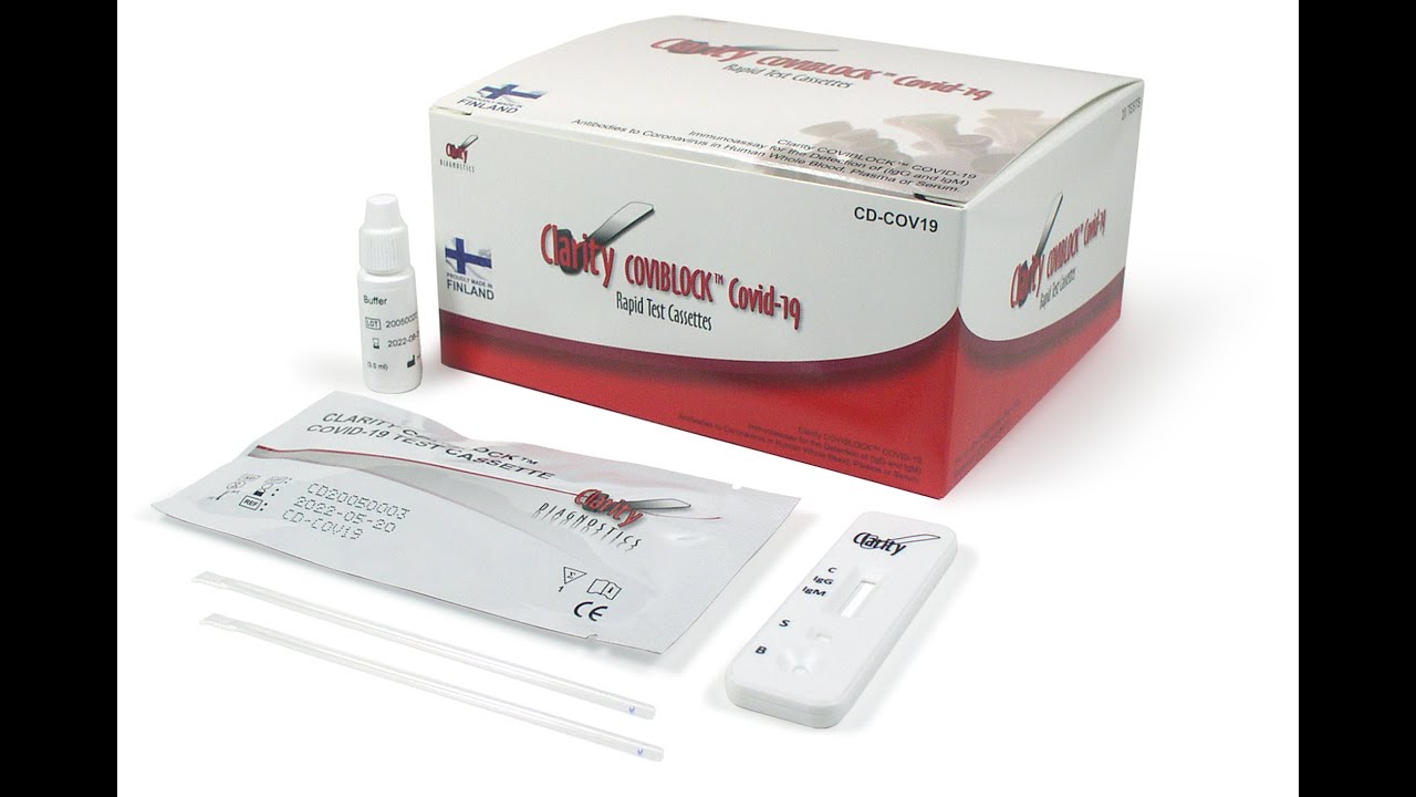Clarity Covid-19 Antigen Rapid Test Cassette User Guide Clarity Covid-19 Antigen Rapid Test Cassette User Guide