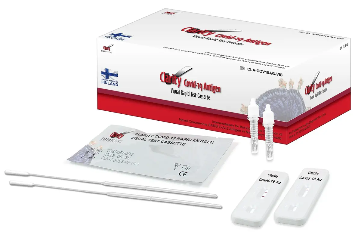 clarity COVID-19 Antigen Rapid Test Cassette