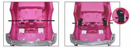 Toys Mercedes Benz 300S Electric Ride On RC Car- Driving motors