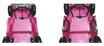 Toys Mercedes Benz 300S Electric Ride On RC Car- Left and Right holder