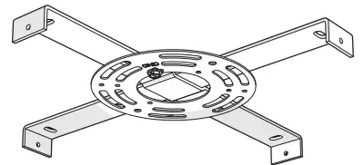 artika HOL5SP HD2 5 Light LED Pendant  Hologram 5 - Mounting bracket