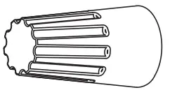 artika HOL5SP HD2 5 Light LED Pendant  Hologram 5 - Wire connector