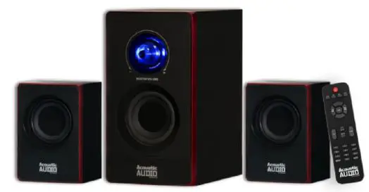 GOLDWOOD AA2103 2.1 Multimedia Speaker System product