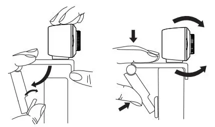 Jpltele Vision Mini - Positioning on a monitor