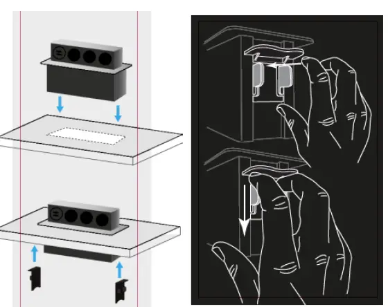 Solight PP126HDMI Pop-up Sockets with a Cable fig 1