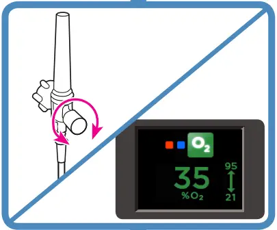 CPAP MAN AIRVO 2 Water Spray Humidifier - ADJUST OXYGEN
