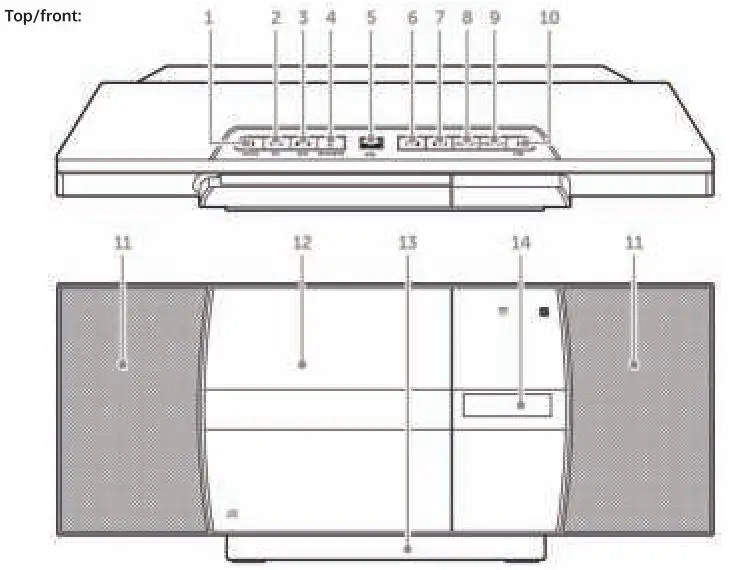 DENVER MC-5230DAB+ - Overview 1