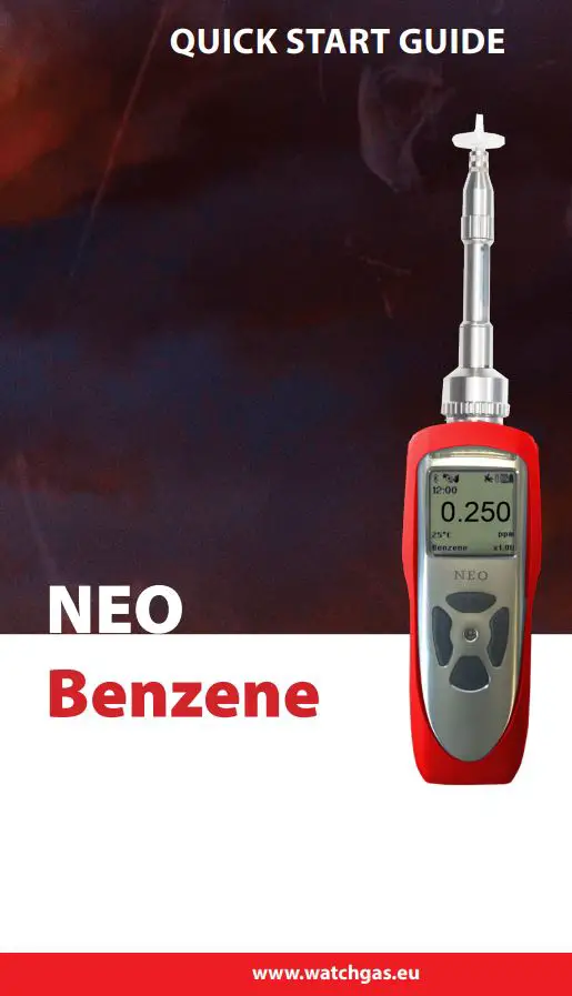 WatchGas NEO Photo-Ionization Detector User Guide