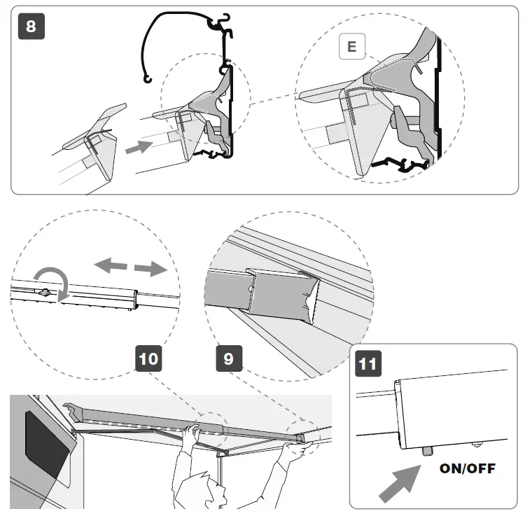 FIAMMA 98655-850 Rafter LED Lighting Kit 10
