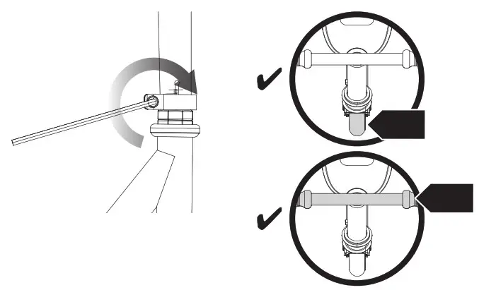 Attaching the Handlebars 3