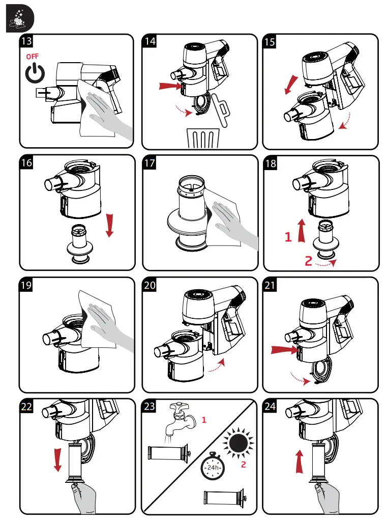 GRUNDIG VCP 4830 2 In 1 Cordless Stick Vacuum Cleaner - fig 2